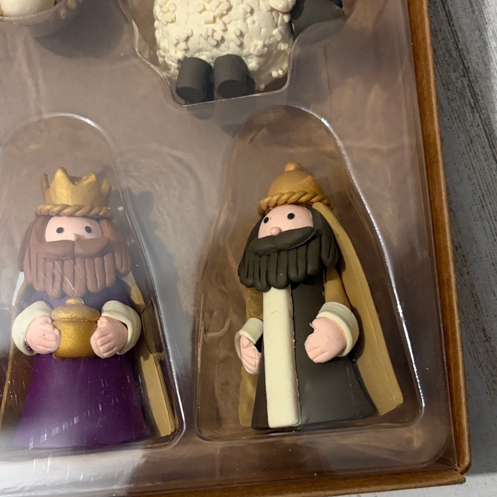 Burton + Burton Clay Dough Nativity Scene Figurine Set - Multicolor - Picture 9 of 10